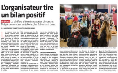 Journal du Jura: «L’organisateur tire un bilan positif»